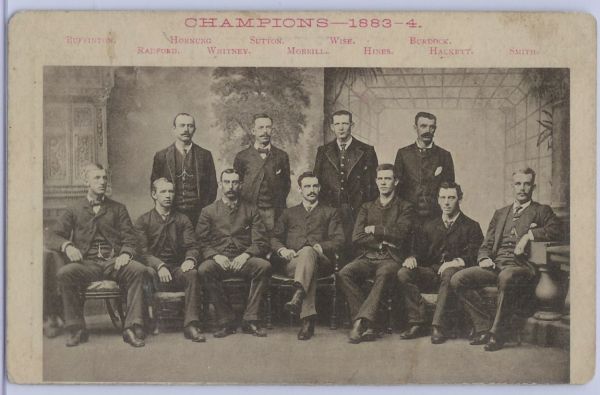 1884 Boston Beaneaters Champions